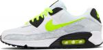 Кроссовки Nike Air Max 90 'Reflective Logo - White Volt', белый - фото 4
