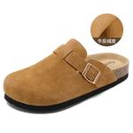 Закрытые тапочки для женщин AGSDON, хаки - фото 10