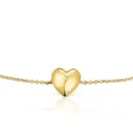 Браслет My Other Half Heart Chain, золото - фото 4