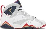 Кроссовки Air Jordan 7 Retro GS Olympic 2012, белый - фото
