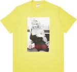 Футболка Supreme Anna Nicole Smith Tee 'Lemon', желтый - фото 2