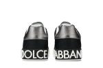 Кроссовки Dolce & Gabbana Dolce & Gabbana Portofino Black Silver, черный - фото 6