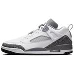 Spizike Low Cool Grey Anthracite Jordan, серый белый - фото