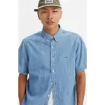 Рубашка с коротким рукавом Levi's Authentic, синий - фото 4