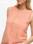VILA Топ в цвете Salmon - фото 7