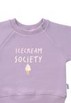 Худи LILIPUT Sweatshirt Icecream Society, сиреневый - фото 4