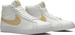Кроссовки Nike Blazer Mid SB 'Core Gold', золотой - фото 9