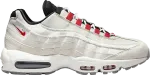 Кроссовки Nike Air Max 95 SE 'Double Swoosh - Light Bone Habanero Red', белый - фото