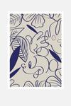 Постер H&M Disney - Blue Leaves Mickey, 50x70 см - фото