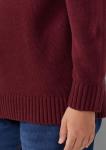 Свитер QS, бордовый - фото 4