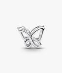 Шарм Pandora Butterfly Openwork, серебро - фото 2