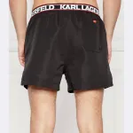 Купальные шорты стандартного кроя Karl Lagerfeld, черный - фото 2