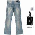 Джинсы унисекс Xinyinsu, желтый - фото 50