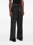 Marni джинсы с широкими штанинами, черный - фото 3