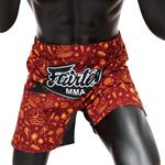 Шорты Fairtex Board Shorts - Breeze, бордовый - фото