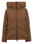 Стеганый пуховик After Label, коричневый - фото