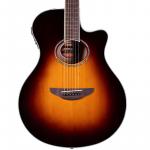 Акустическая гитара Yamaha APX600 Thinline Acoustic - Old Violin Sunburst - фото