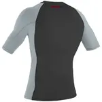 Рашгард O'Neill Premium Skins Short Sleeve, цвет Raven/Cool Gray/Cool Gray - фото 2