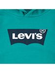 Толстовка с капюшоном Levi's Kids, бирюзовый - фото 3