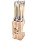 Нож для стейка 24 см, крем - фото