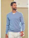 Пуловер MARVELIS, светло-синий - фото 2
