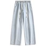 Джинсы унисекс JCUI, Черный - фото 10