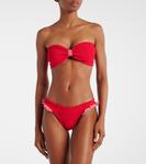 Бикини бандо Jean Hunza G, Red/Red - фото 2