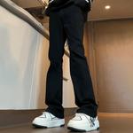 Джинсы унисекс без тематики, желтая грязь - фото 5