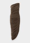 Платье Norma Kamali DIANA GOWN, Bark/Dark Brown - фото 6