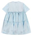 Платье с рюшами Caroline Bosmans, синий - фото 4