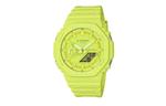 CASIO Часы Retrofit Series Quartz Movement Fluoroelastomer Strap Watch Men's Watch Yellow Watch Dial - фото 8