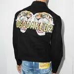 DSQUARED 2 Джинсовая куртка мужская черная, Black - фото 5