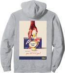 Худи Fallout - Yum Yum Deviled Eggs Retro Advertising, серое - фото 2