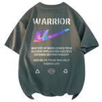 Футболка унисекс WARRIOR, абрикосовая - фото 8