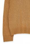 Джемпер NA-KD ROUND NECK, Camel - фото 6