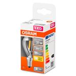 Светодиодная лампочка Osram, 4,5x7,7 см, серебристый - фото 2