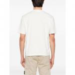 Футболка с аппликацией Compass STONE ISLAND, белый - фото 4