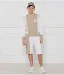 Толстовка Oversize fit Guess, бежевый - фото 2