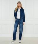 Джинсовая куртка женская Calvin Klein Jeans на молнии, синий - фото 2