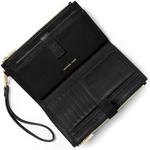 Сумка Michael Kors Adele Double-Zip Wristlet 7+ Black One Size - фото 3