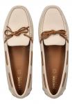 Кожаные мокасины GEOX, цвет Beige/braun - фото 6