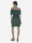 Elara Платье в темно-зеленом цвете - фото 3