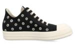 Кроссовки Rick Owens DRKSHDW Low Sneaks Eyelet, черный / молочный - фото 2