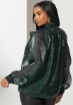 Блуза Yours Clothing Blouse, Dark Green - фото 3