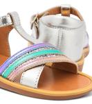 Кожаные сандалии Poppy Lili Pom d'Api, разноцветный - фото 4