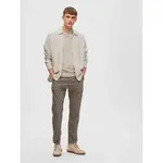 Брюки Selected Oasis Slim Fit dress, бежевый - фото 6