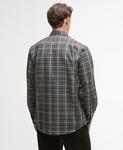 Рубашка Barbour Saldon Thermo-Weave Checked, оливковый - фото 3