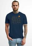 Футболка Neverless Print T-shirt, Navy/Dark Blue - фото