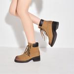 Ботинки Martin Boot женские Elle, коричневый - фото 7