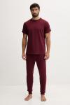 Футболка-лаунж Hugo, бордовый - фото 2